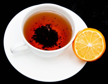 Limonlu siyah çay.