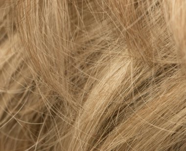 Arkaplan olarak sarı saçlar