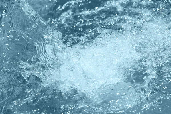 Струя Воды Брызгами Качестве Фона — стоковое фото