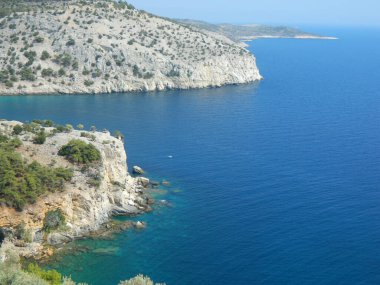 Yunanca deniz ve kayalar