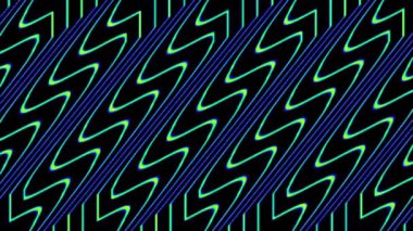 Gökkuşağının renklerini değiştiren ışığın titreyen renklerini gösteren güzel bir video.