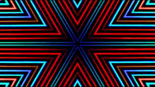 Абстрактний Тривимірний Рідкокристалічний Фон Текстури Лінії Рідина Повним Відбиттям Кольору — стокове відео