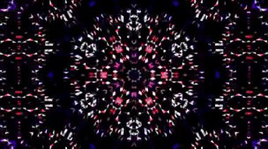 Işıldayan soyut videolar, parlak ışık, akışkan su ve siyah arkaplan biçimindeki ince hareketleri tam renkleriyle yöneten.