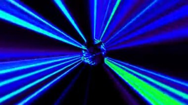 Siyah arkaplandaki renkli çizgilerle ince hareketleri düzenleyen, parıldayan, parlak güzel videolar.