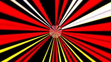 Siyah arkaplandaki renkli çizgilerle ince hareketleri düzenleyen, parıldayan, parlak güzel videolar.