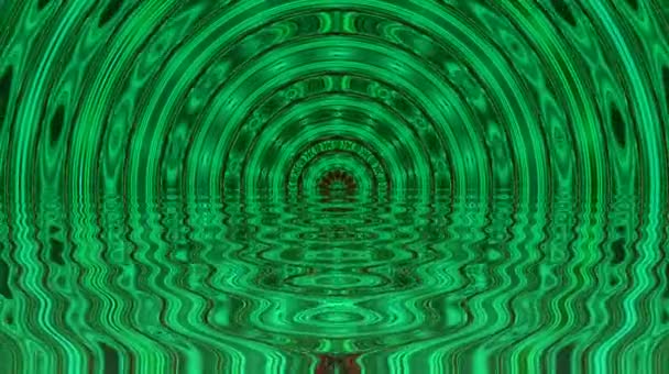 Lumière abstraite lumineuse gouvernant la couleur, kaléidoscope, fond noir 