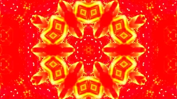 Lumière abstraite lumineuse gouvernant la couleur, kaléidoscope, fond noir 