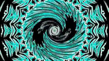 Siyah arkaplandaki renkli çizgilerle ince hareketleri düzenleyen, parıldayan, parlak güzel videolar.