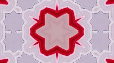 Tam rengi yöneten parlak soyut ışık, kaleydoskop, siyah arkaplan