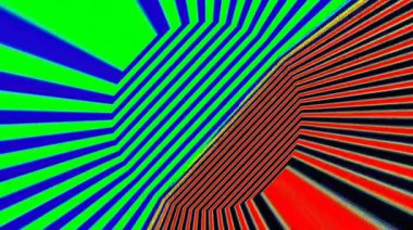 Siyah arkaplandaki renkli çizgilerle ince hareketleri düzenleyen, parıldayan, parlak güzel videolar.