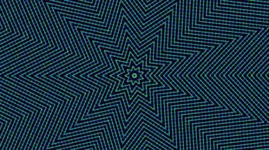 Siyah arkaplandaki renkli çizgilerle ince hareketleri düzenleyen, parıldayan, parlak güzel videolar.