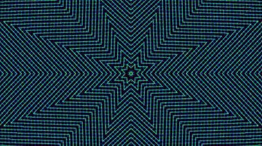 Siyah arkaplandaki renkli çizgilerle ince hareketleri düzenleyen, parıldayan, parlak güzel videolar.