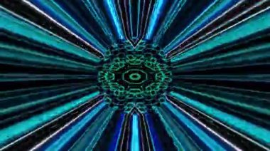 Siyah arkaplandaki renkli çizgilerle ince hareketleri düzenleyen, parıldayan, parlak güzel videolar.