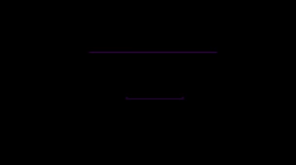 mouvements fluorescents lisses avec trois belles couleurs formant un logo rond, avec des lignes lumineuses et vierges, logo sans nom sur un fond noir 