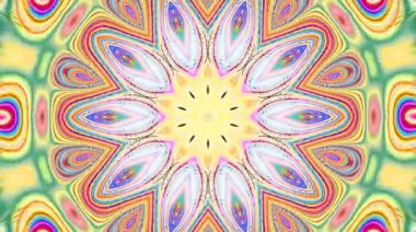 Soyut çok renkli kaleydoskop arkaplanı. Tam renkli kaleydoskop dokusu.mandala tasarımı