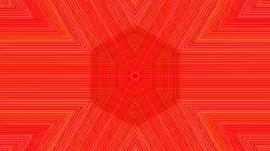 Çok renkli desenli çizgiler. Tam renk yansımalı akışkan. Arka plan animasyon yapar. Kusursuz daire. 4K