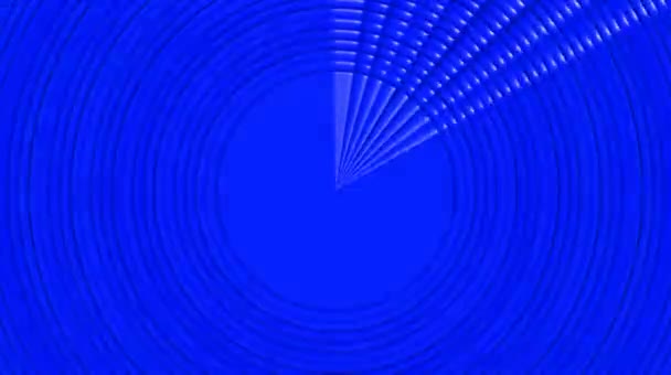 Красивое Видео Линии Абстрактного Фона Многоцветных Текстурах Отражением Синего Цвета — стоковое видео