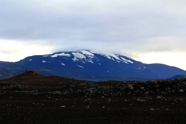 아이슬란드 남부의 카틀라 구름낀 아름다운 — 스톡 사진