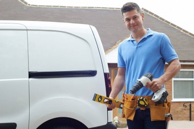 Van dışında ev Builder portresi