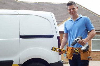 Van dışında ev Builder portresi