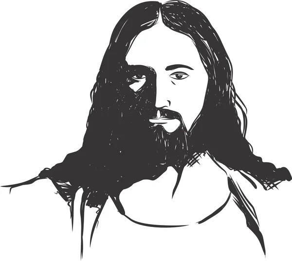 Zoon van Jesus van God — Stockvector