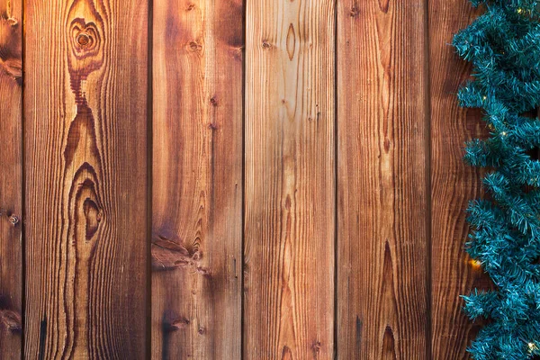 Brown wood plank wall texture background — Stock Photo, Image