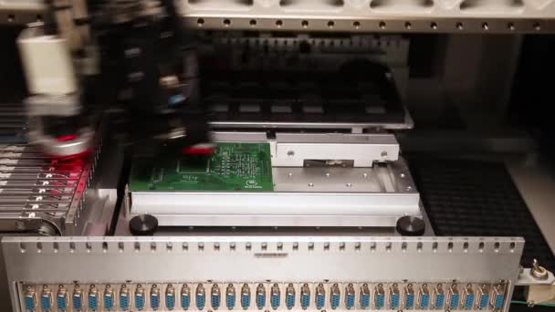 Équipement Pour Production Électronique Installation Automatique Composants — Video