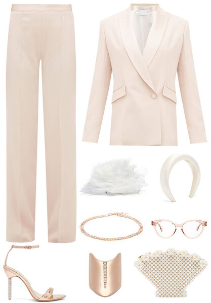 Мода одежда для женщин на белом фоне