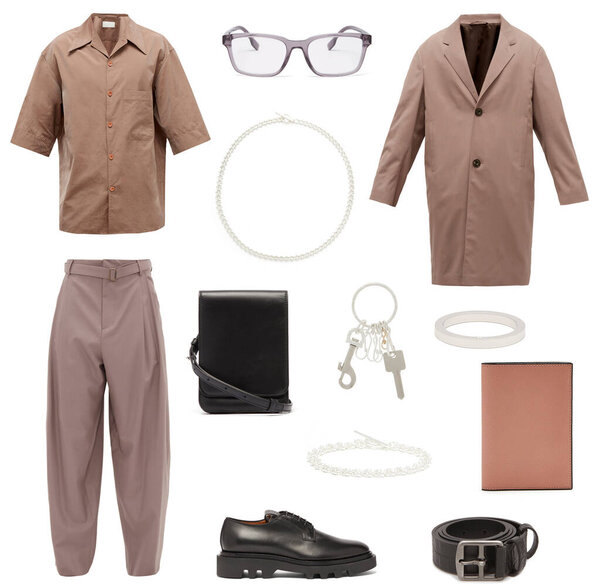 Fashion clothes for women on a white background