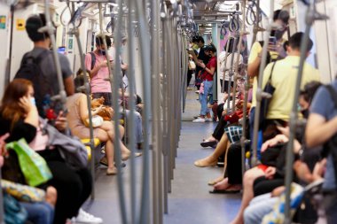 Taylandlılar işe gitmek için BTS 'yi kullanıyor. Corona virüsü bulaşan yeni biri olmayınca...