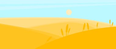 Olgun buğday kulağı sahada