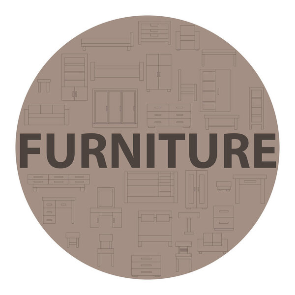 Brown poster furniture