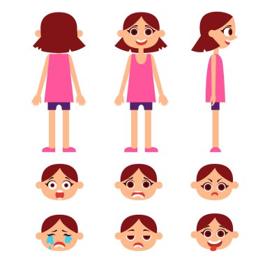 küçük kız kümesi