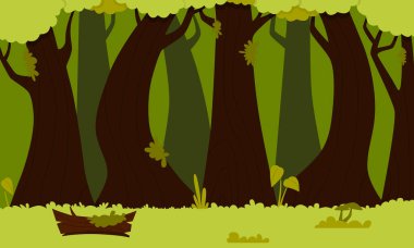 Arka plan yeşil orman