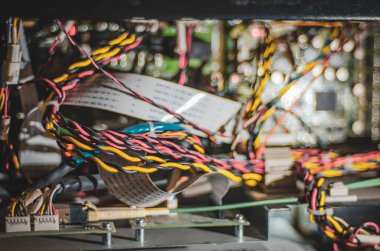 soyut bilgisayar ana tahtası kopyalama alanı