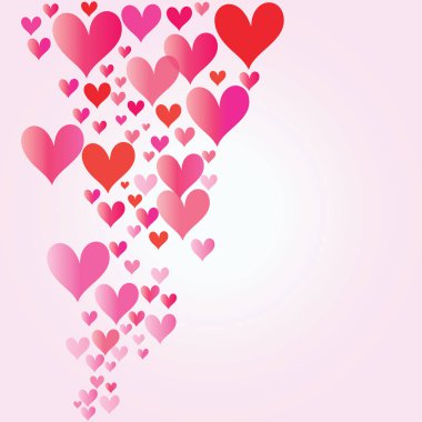 pembe kalp arka plan