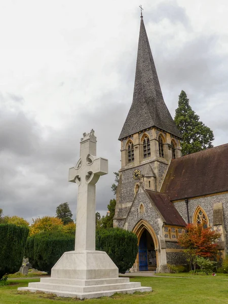 Szent Pál Templom Langleybury Lane Hunton Bridge Kings Langley — Stock Fotó