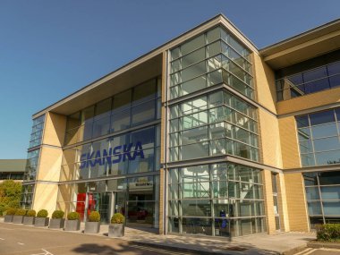 İngiltere 'nin çok uluslu inşaat ve geliştirme şirketi Skanska, Rickmansworth, Hertfordshire, İngiltere