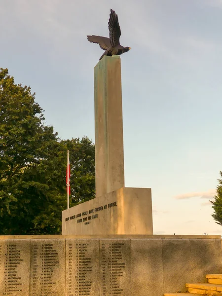 Polish War Memorial War Memorial West London Memory Airmen Poland — Stock Photo, Image