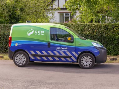 SSE şirket üniformalı Fiat Dobl panelvan