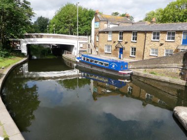 Batchworth Kilidi Büyük Birlik Kanalı, Rickmansworth, Hertfordshire