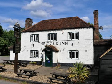 Cock Inn, Church Lane, Sarratt, Hertfordshire, İngiltere, İngiltere