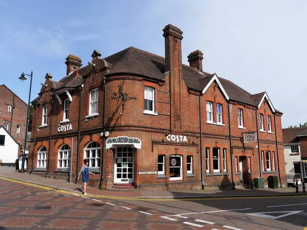 Costa Coffee George House High Street Tring Hertfordshire Inglaterra Reino — Foto de Stock