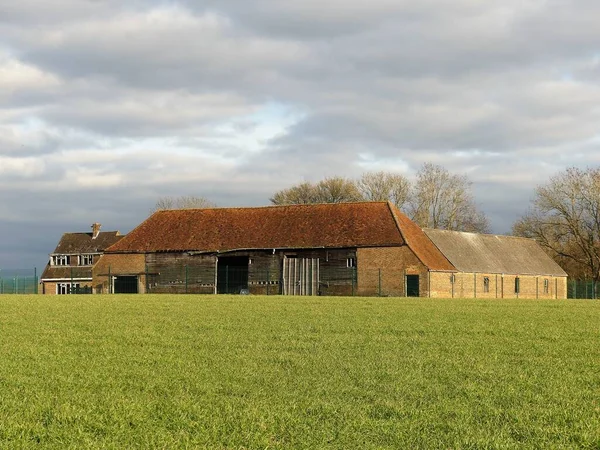 Edificios Abandonados Granja New Model Farm Sarratt Hertfordshire Inglaterra Reino —  Fotos de Stock