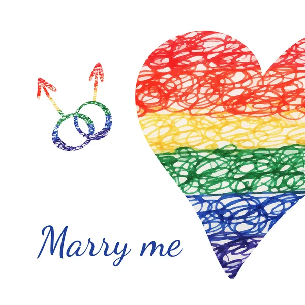 Düğün kalp kartı