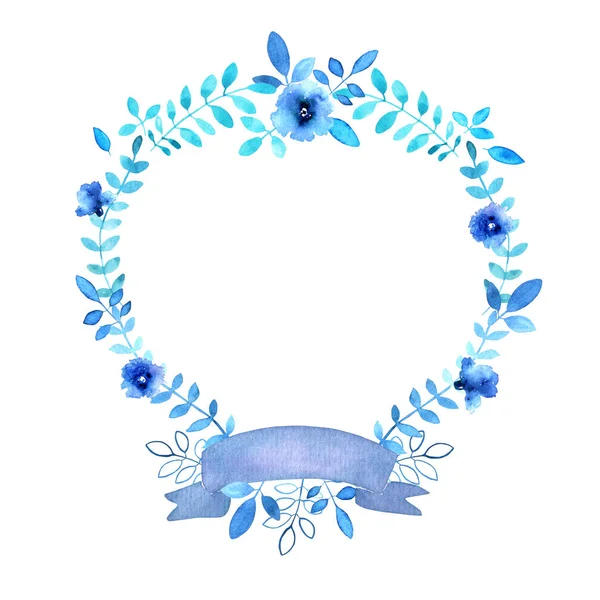 floral wreath with flowers
