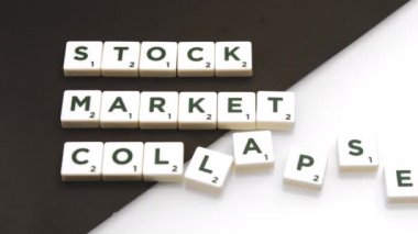 Varşova, Polonya 04.01.2020 Borsa çöküşü. Covid-19 küresel borsayı batırdı