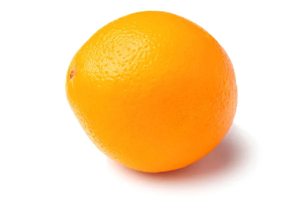 Orange Mûr Isolé Sur Fond Blanc — Photo