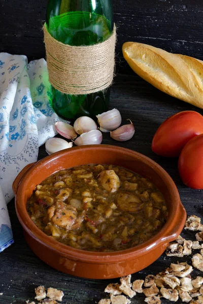 İspanya 'nın güneydoğusundan tipik yemek.