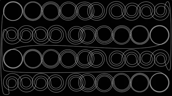 Boucle Circulaire Infinie Penser Sans Fin — Image vectorielle